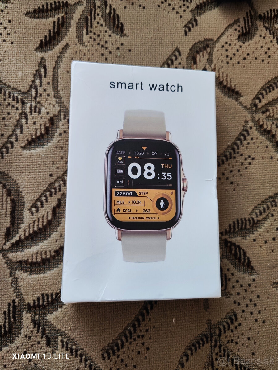 Smart Watch hodinky ruzove