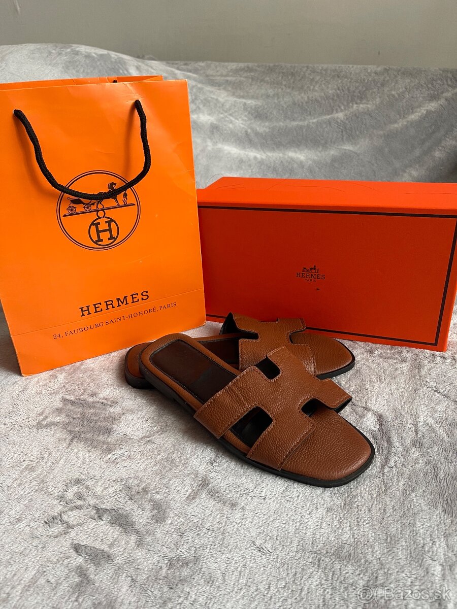 Šlapky Hermès