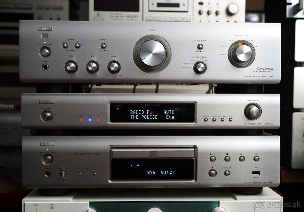 DENON PMA 710 AE zesilovač plus CD DCD 710 AE