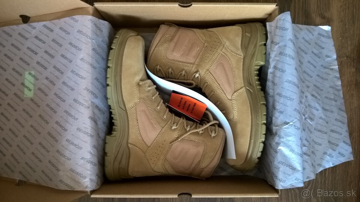 Bennon desert light O1 boot vel.44