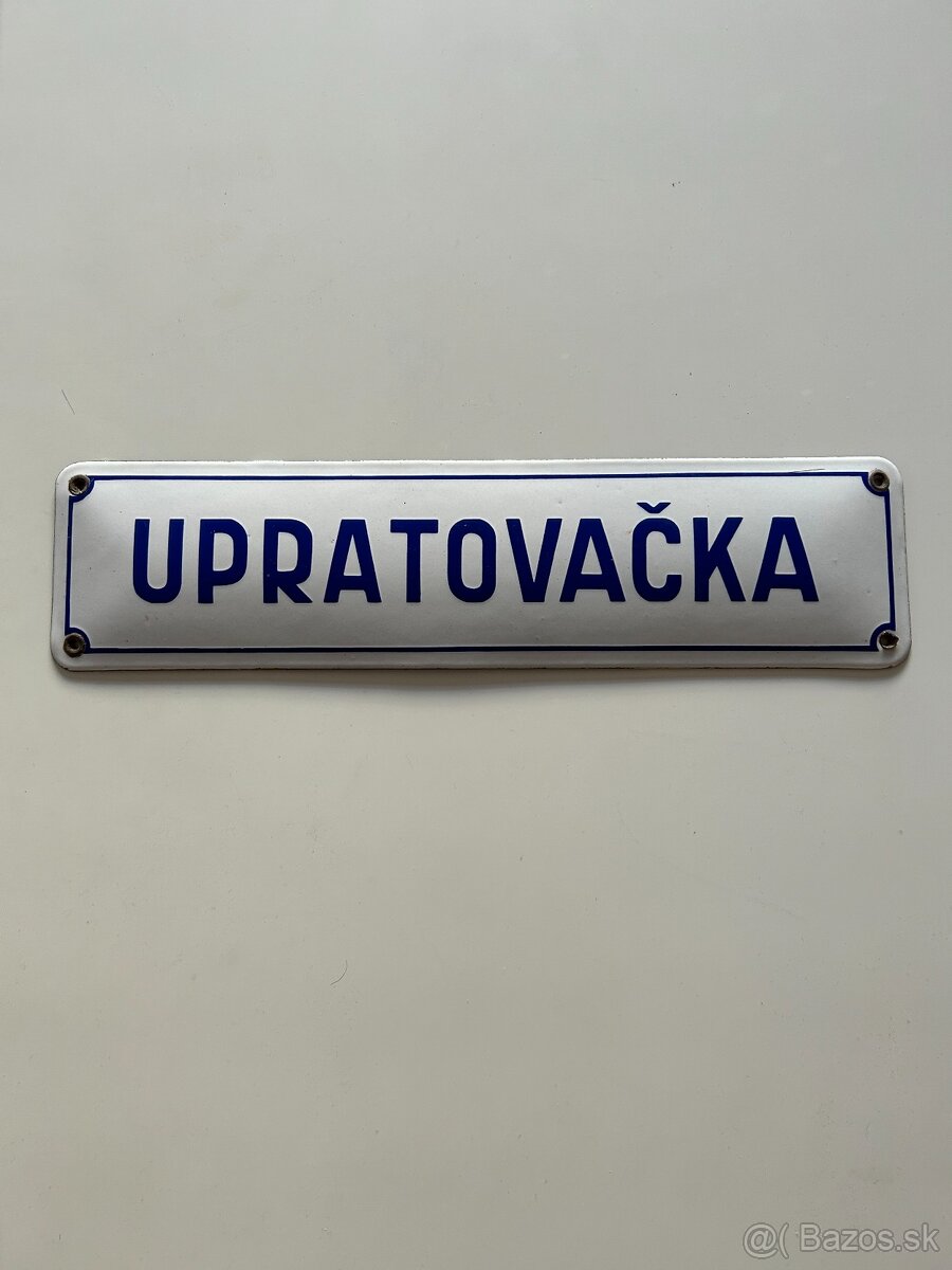 Smaltovaná tabuľa