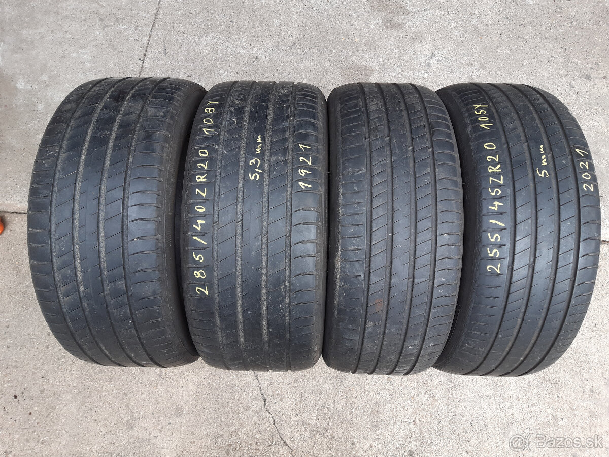 285/40 ZR20 - 255/45 ZR20 -letné Michelin