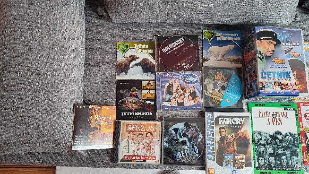 Predám DVD.