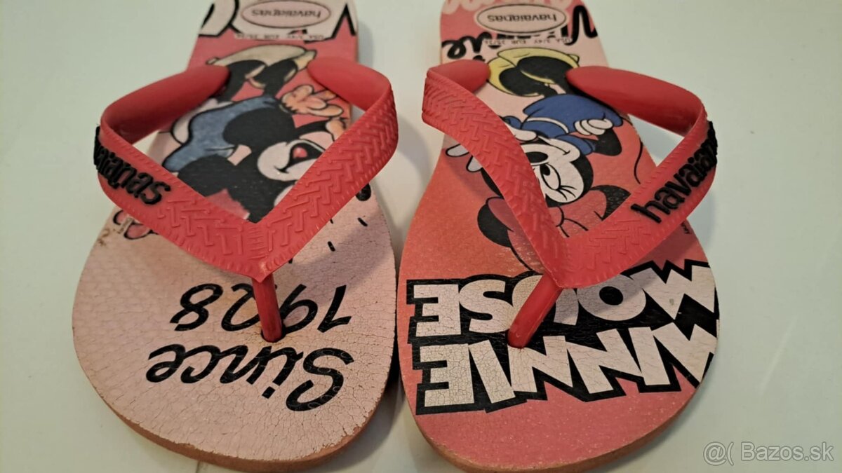Šlapky Havaianas Minnie Mouse 34/35