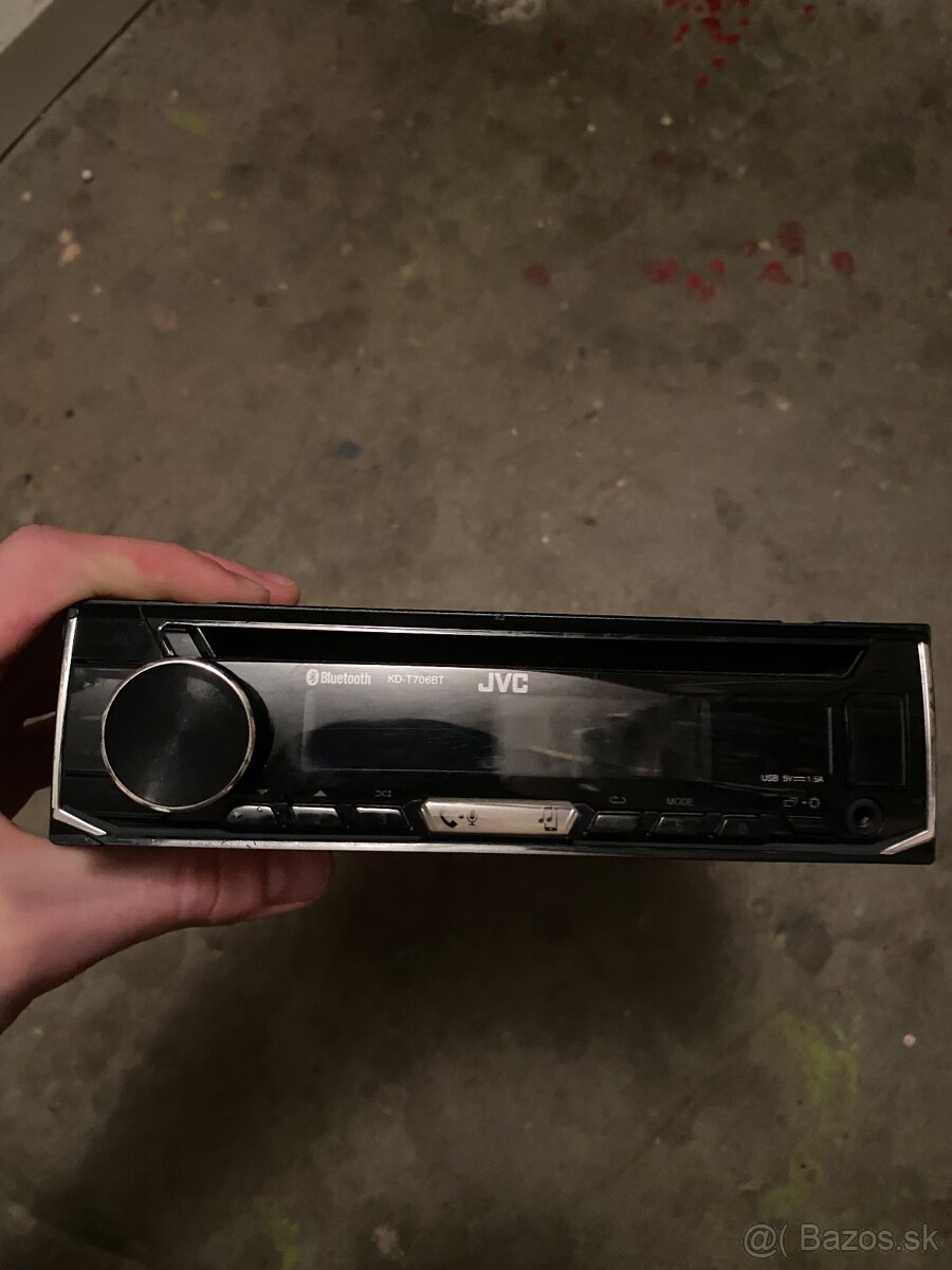 Bluetooth Autorádio 1DIN JVC