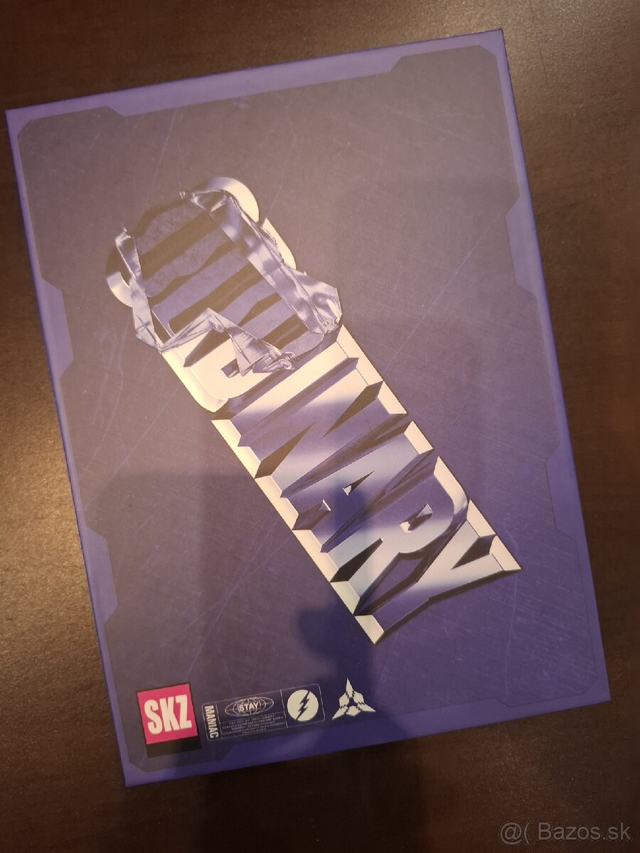 Stray kids album Oddinary scanning version (modrý)
