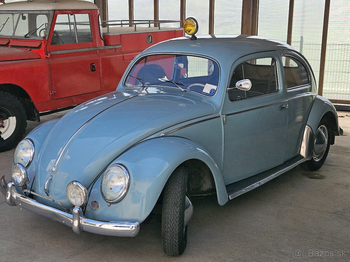 VW beetle 1956 po prvom majitelovi