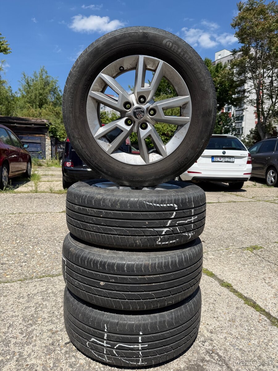 Škoda alu disky s pneu