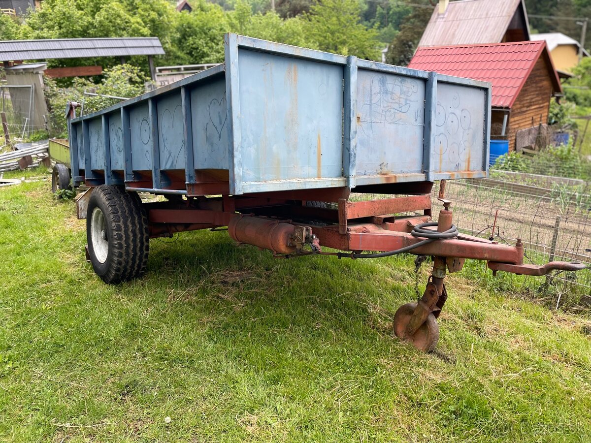 Vlečka prives za traktor