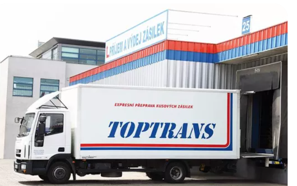 Kuriér TOPTRANS nad 3,5 t. preprava zásielok po BA