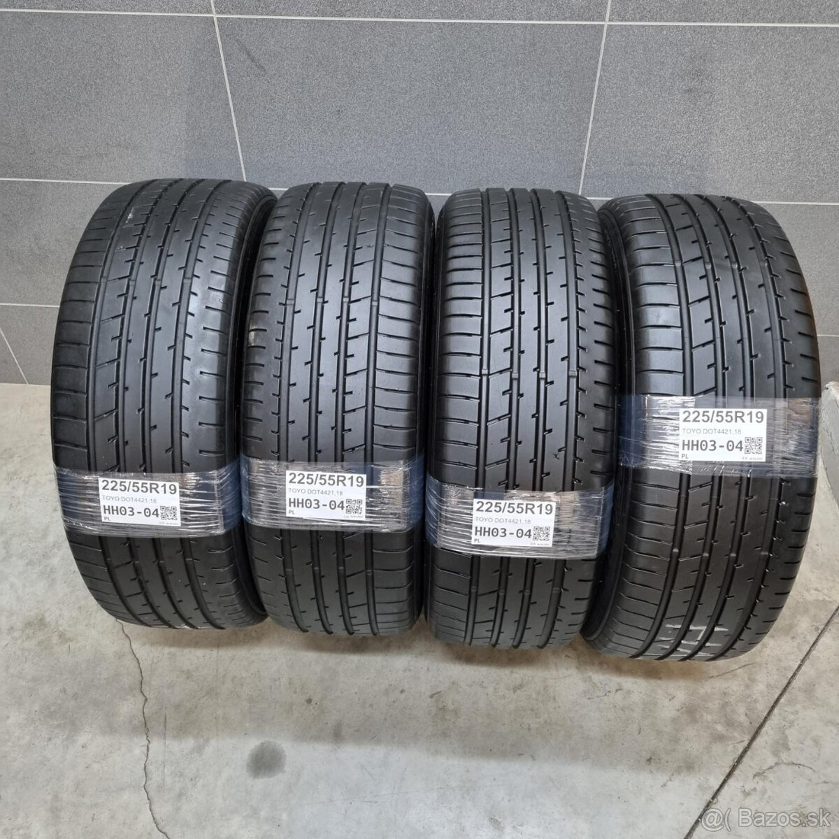 Letné pneumatiky 225/55 R19 TOYO DOT4421/18