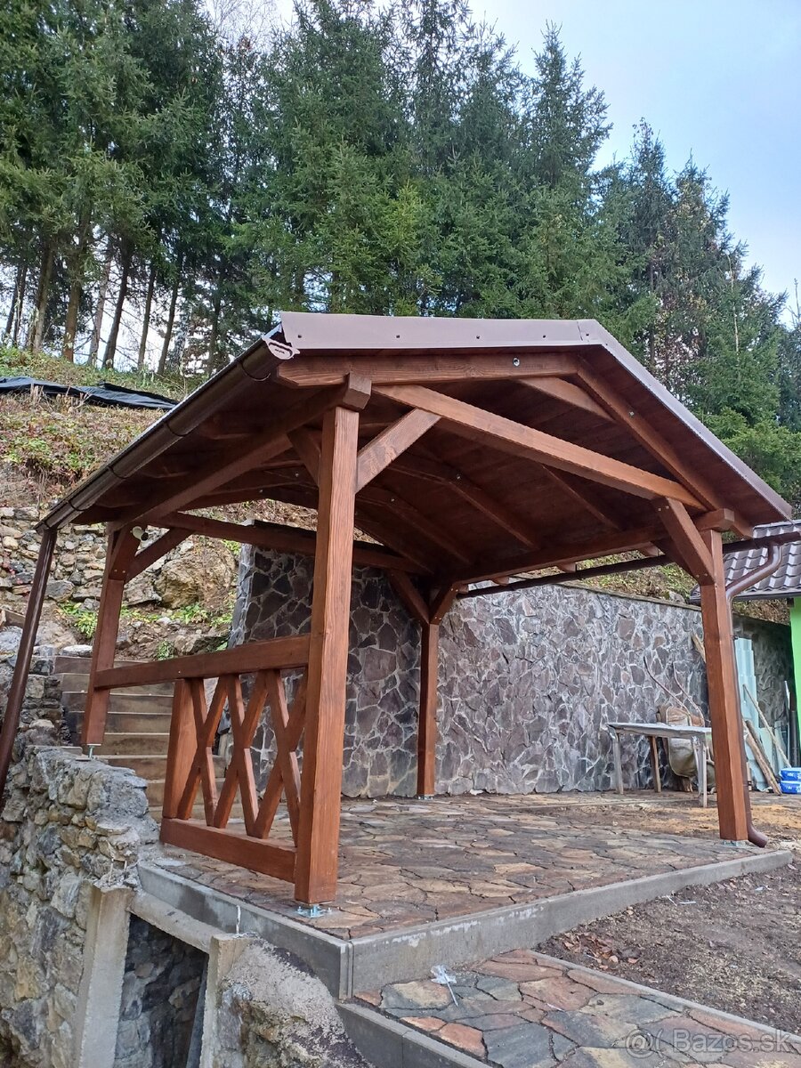 Altánky, prístrešky, krovy