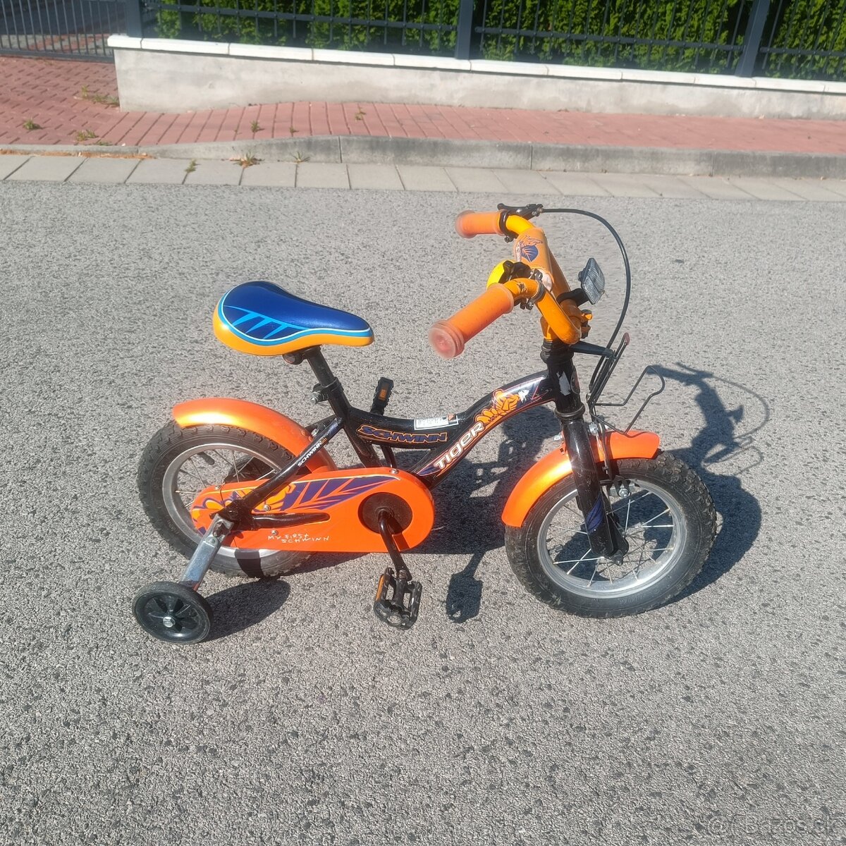 Detský bicykel 12 s kolieskami
