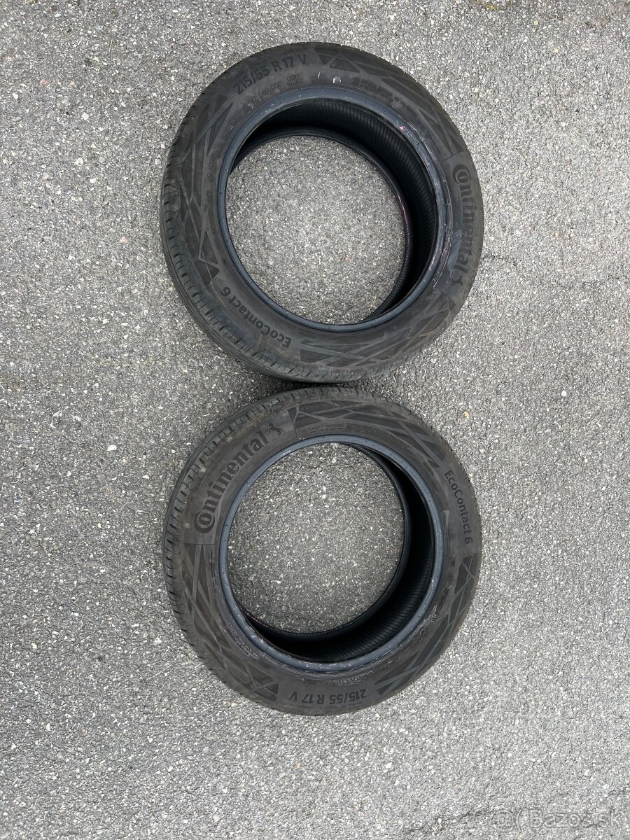 Pneu Continental EcoContact6 215 55 R17 2021