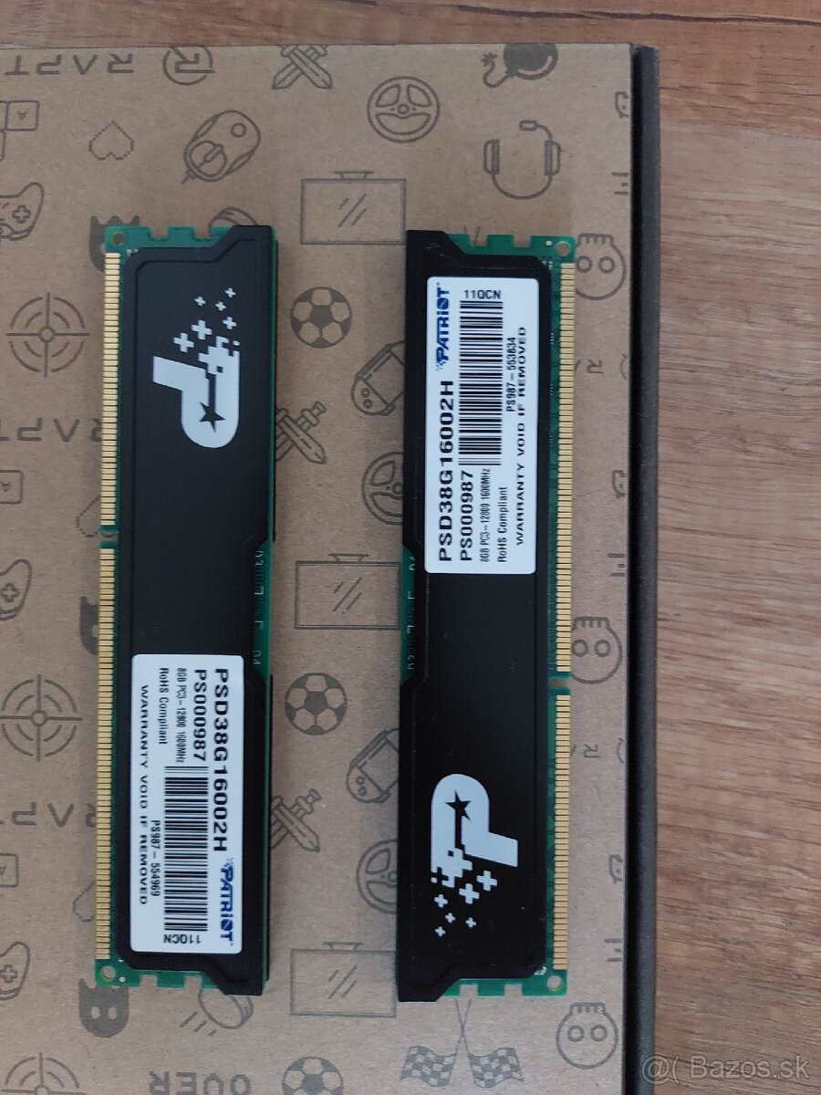 Patriot 2 x 8GB DDR3 1600MHz CL11