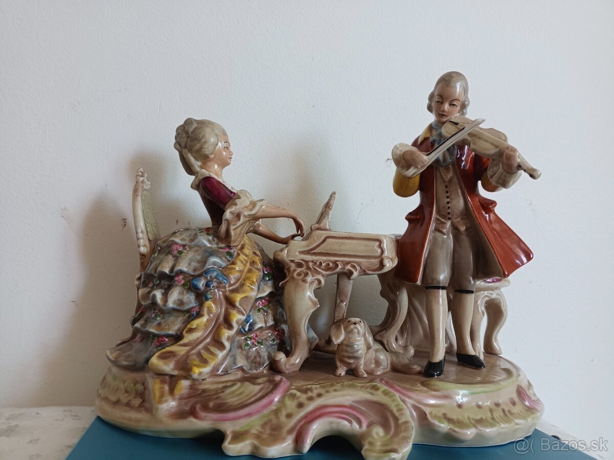 Soška porcelán, perfektní stav, Německo