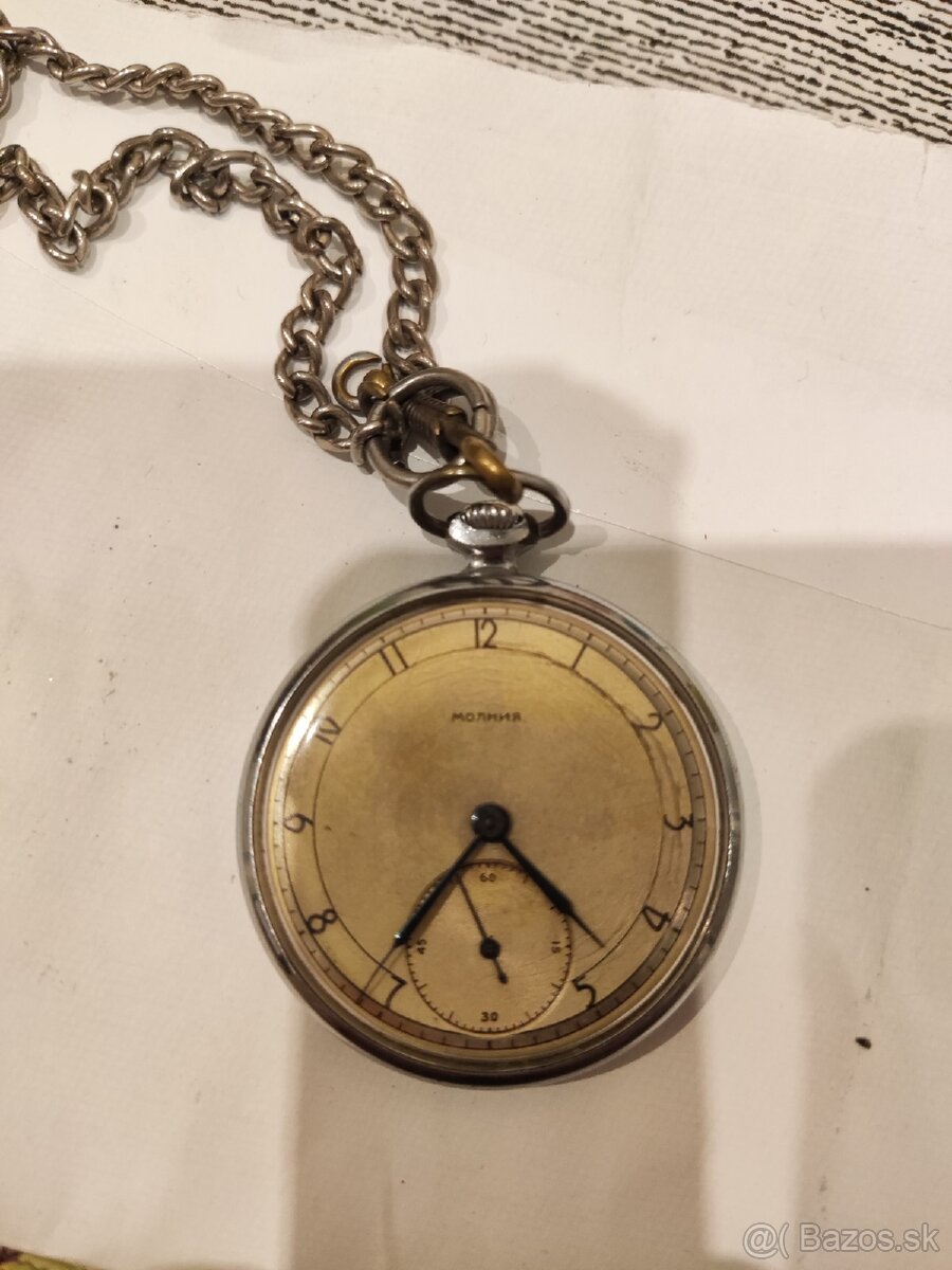 Vreckové hodinky POBEDA (ZSSR,1951)