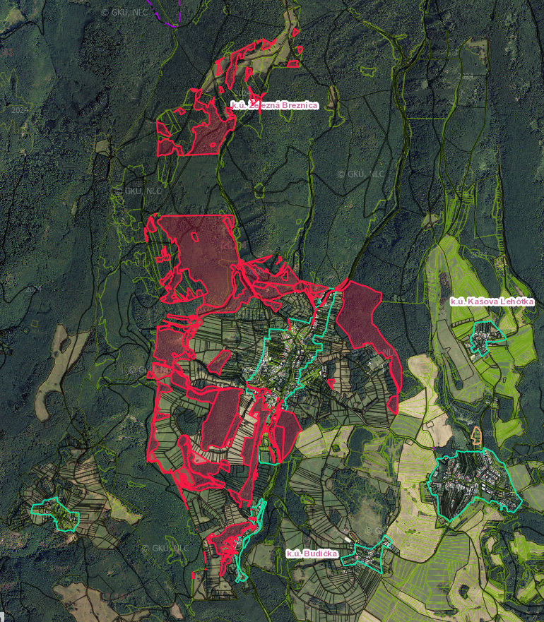 Predám podiely v urbári Železná Breznica (okres Zvolen)