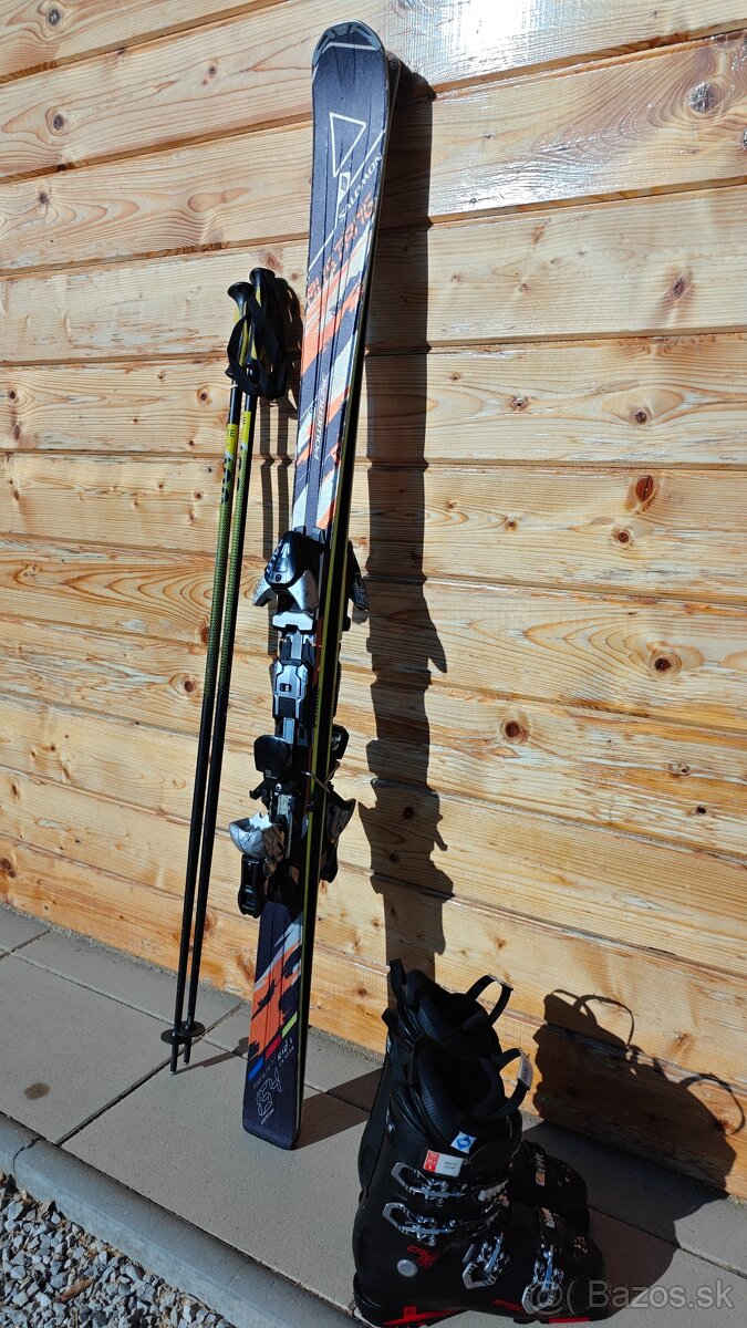 LYŽE SALOMON MUSTANG 154CM + FISCHER CRUZAR 80 XTR 26CM