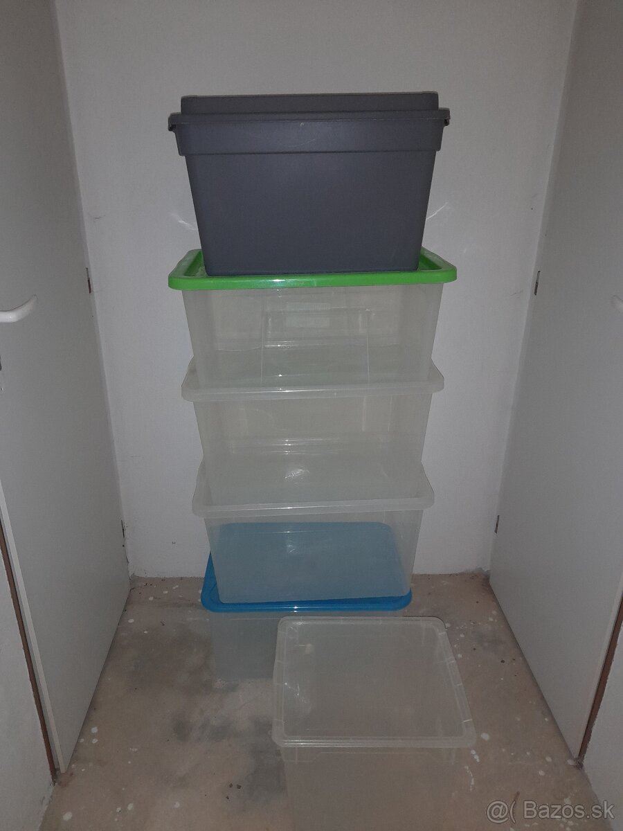 Velke ulozne boxy 6ks