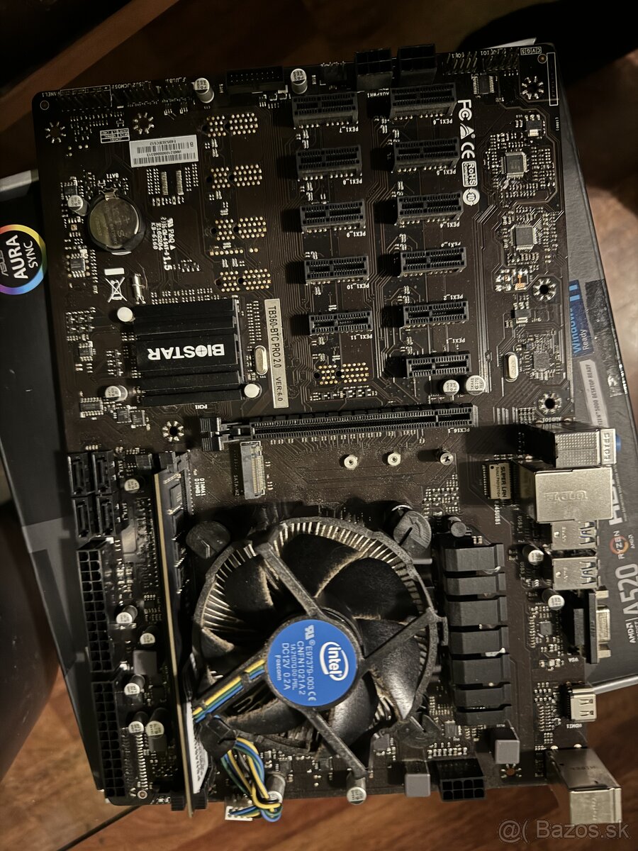 Základna doska+procesor+ram