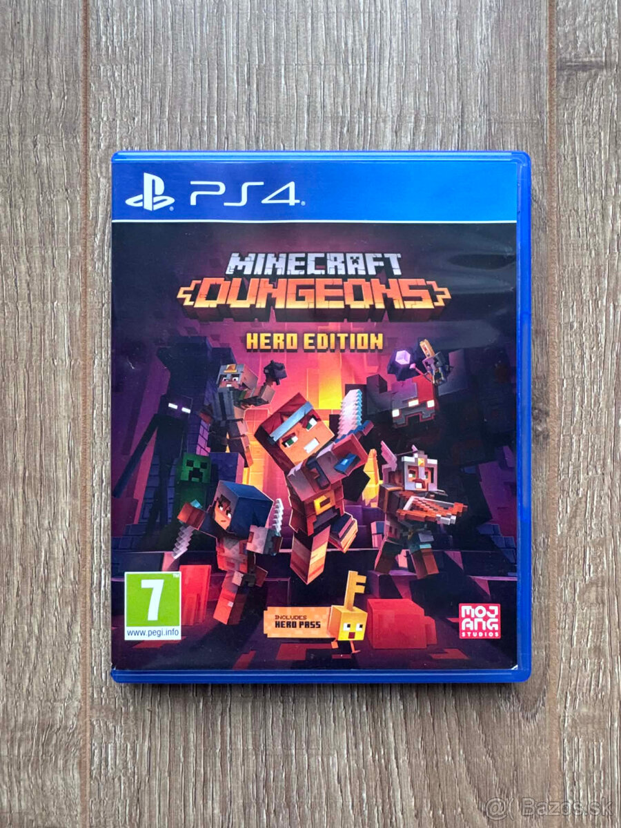 Minecraft Dungeons Hero Edition na Playstation 4