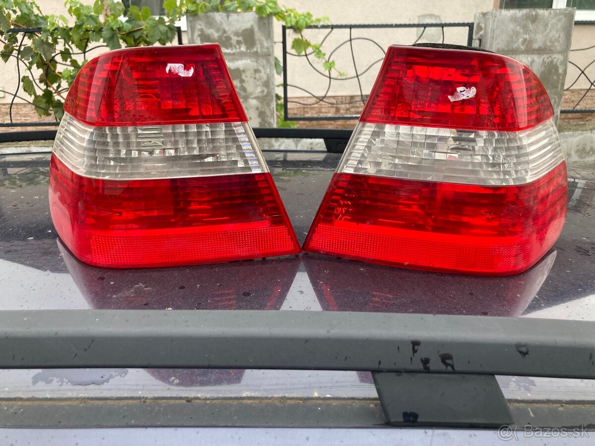 E46 zadné svetlá sedan