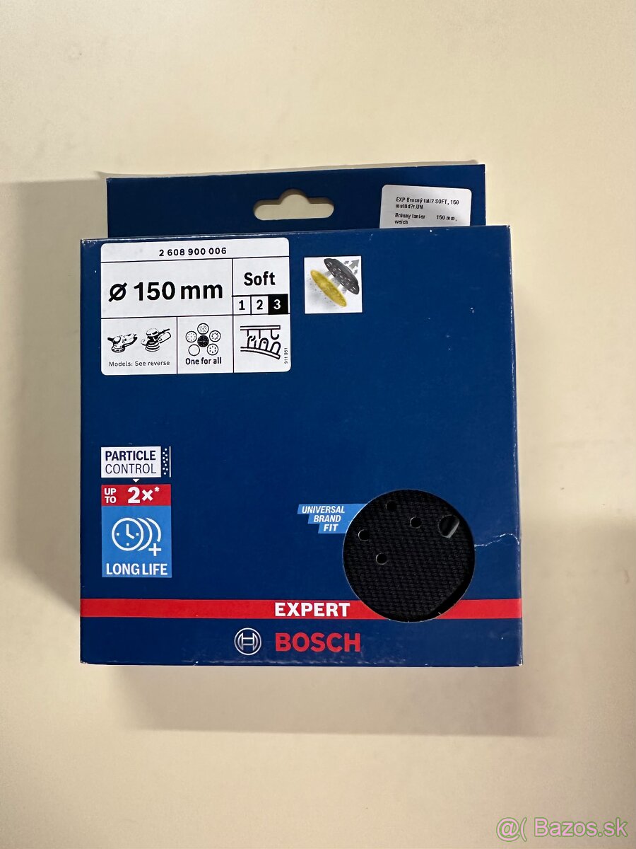 BOSCH EXPERT Brúsny tanier SOFT, 150 multidierovaný