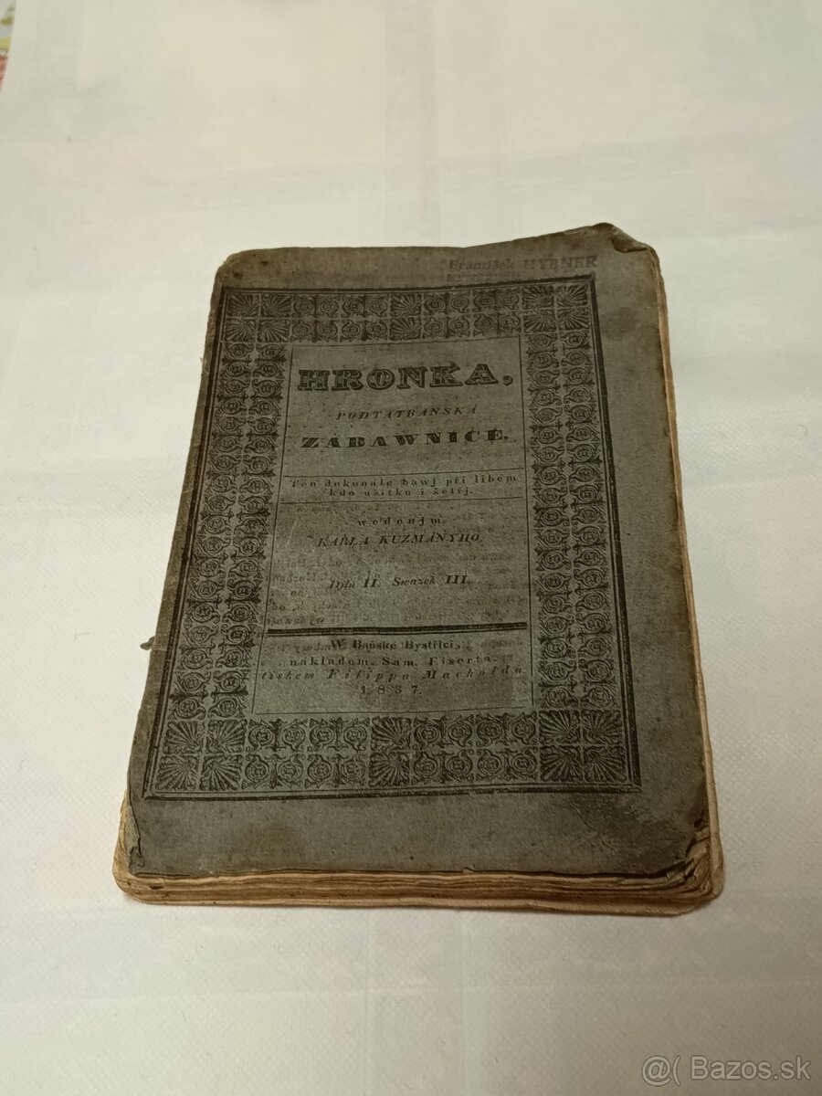 HRONKA, podtatranská zábawnice