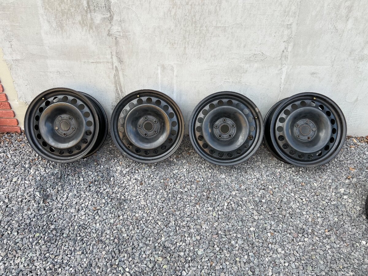 5x112 r17, plechove disky VW