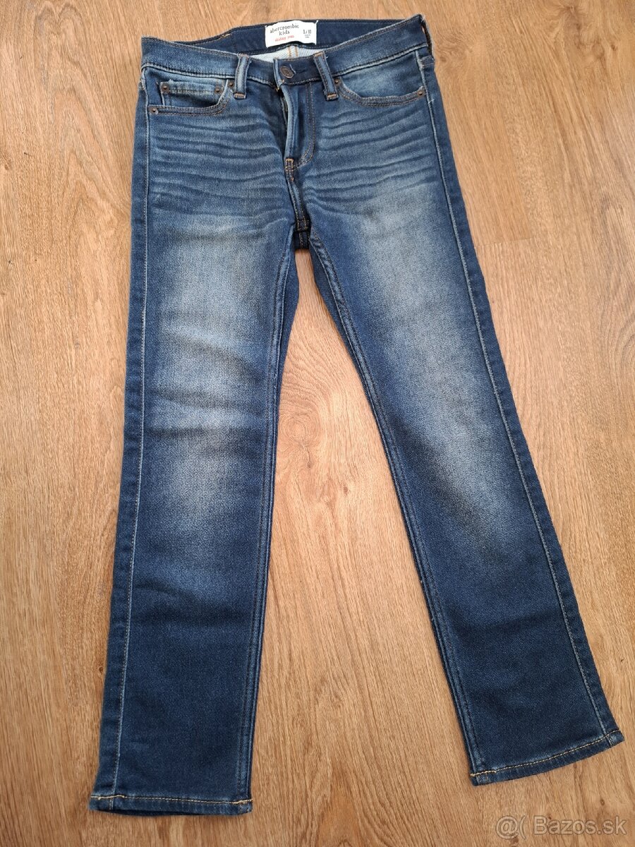 Tmavomodré rifle Abercombie, 140