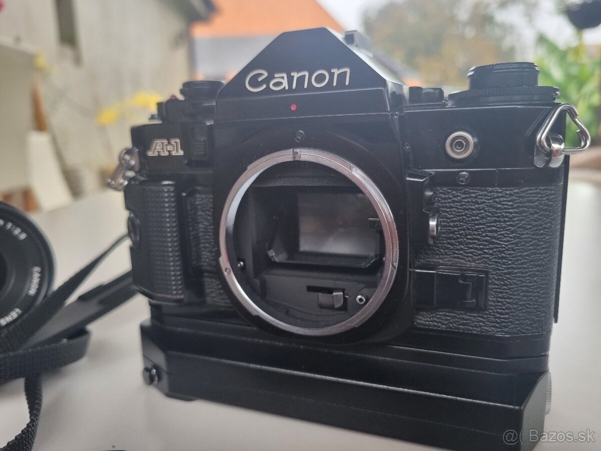 Canon A1 / FD 28mm f2,8 / Power Winder Canon A2