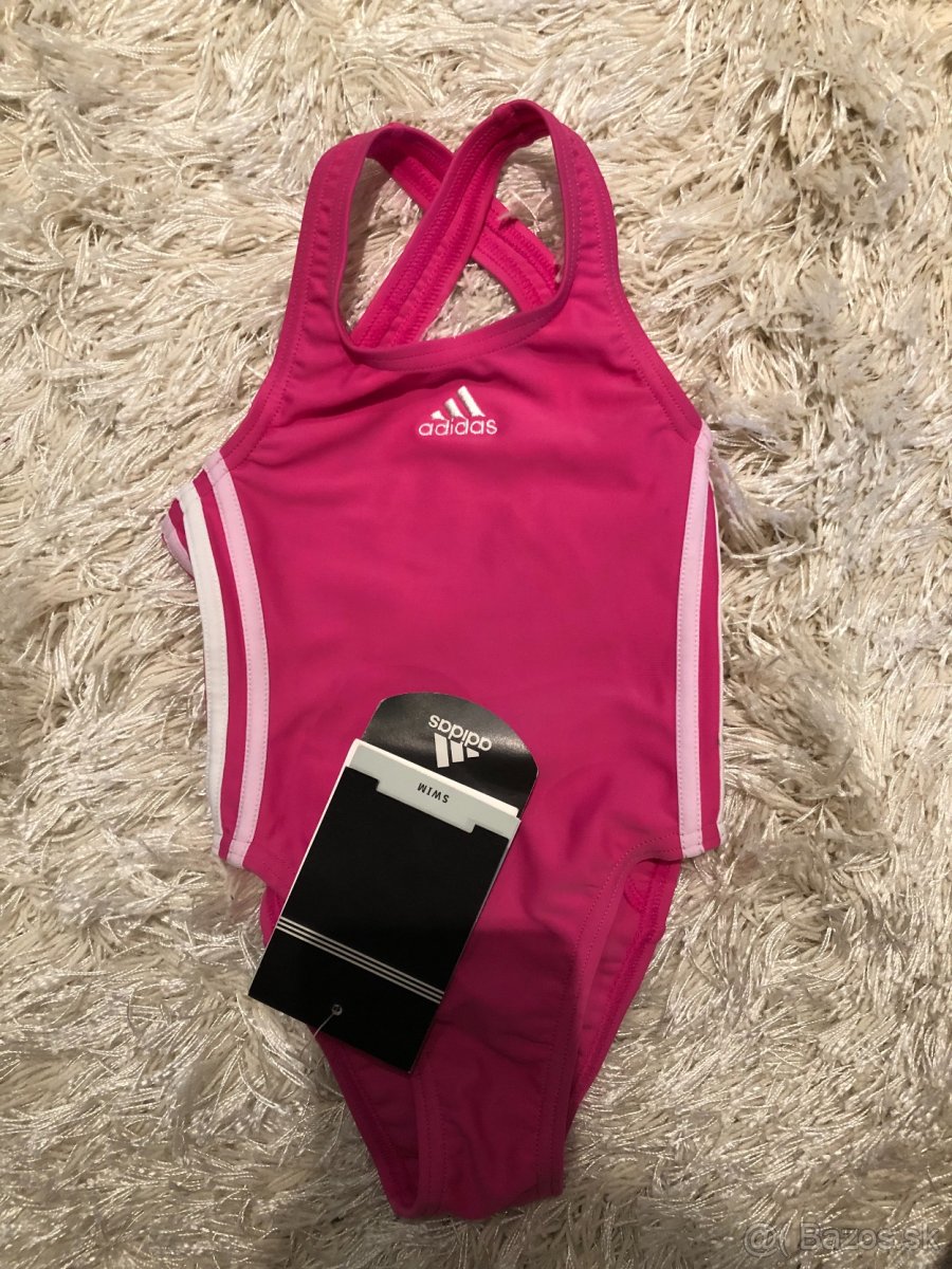Detské plavky dievčenské Adidas 12 M nové