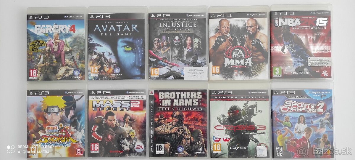 Ps3 slim 320gb+hry