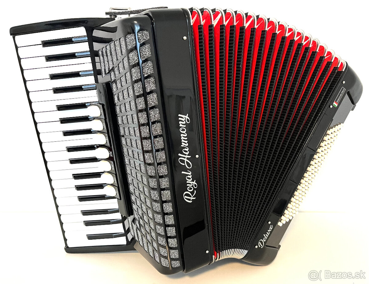 Predám nový akordeón Roayl HARMONY DE LUXE 96 basový
