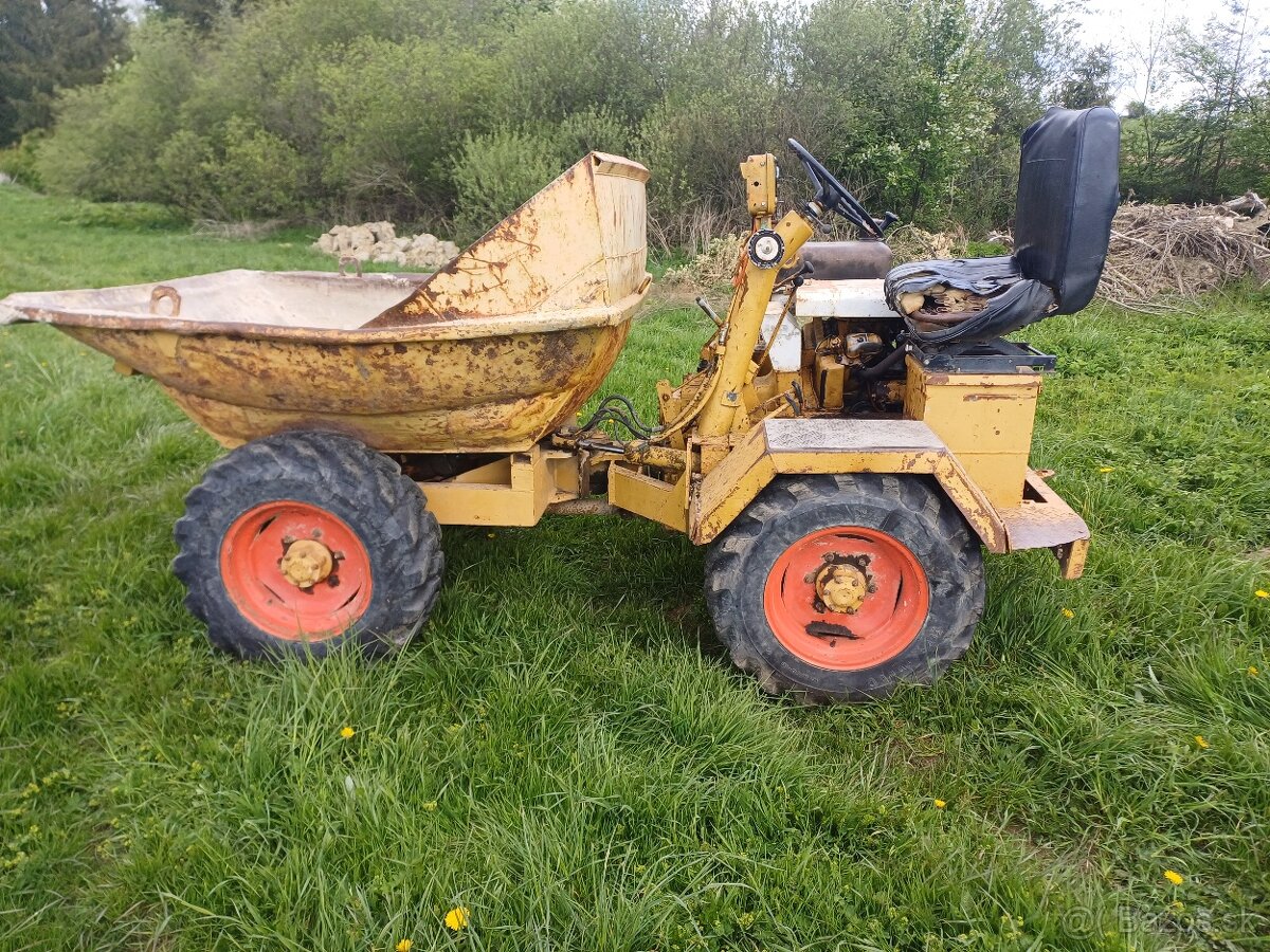 Dumper, minidumper, stavebne vozidlo, 4x4