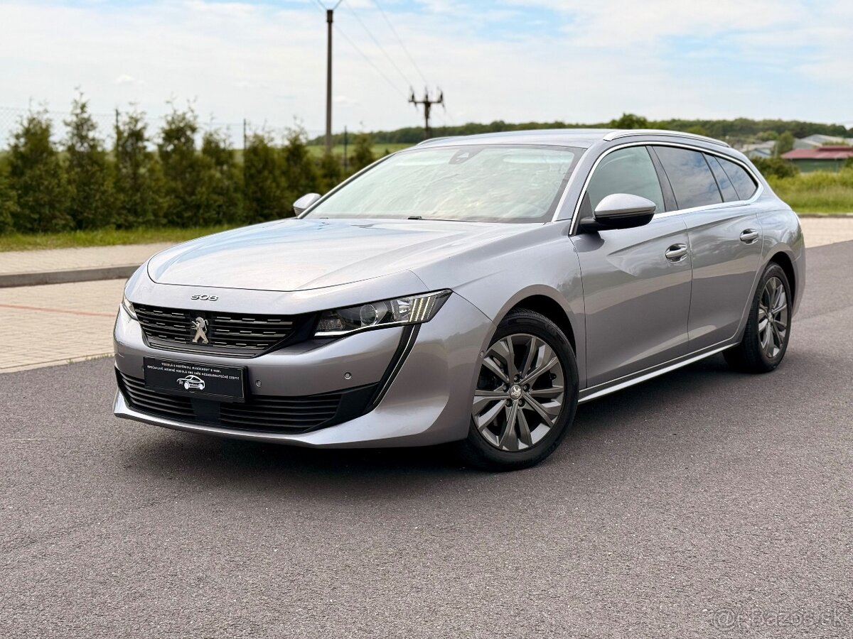 Peugeot 508 SW 1.5 BlueHDi-96kw -ODPOČET DPH -2020-AUTOMAT