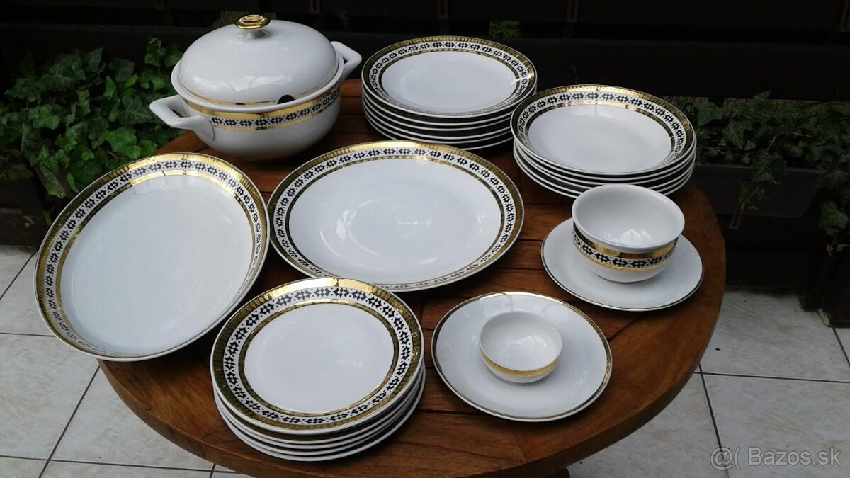 Obedová porcelánová súprava