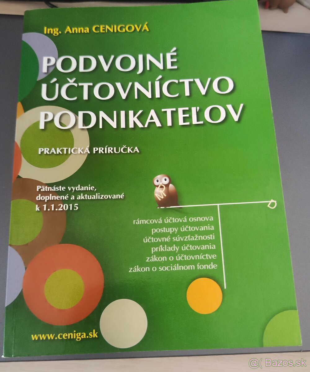 Cenigova- Podvojné účtovníctvo podnikateľov