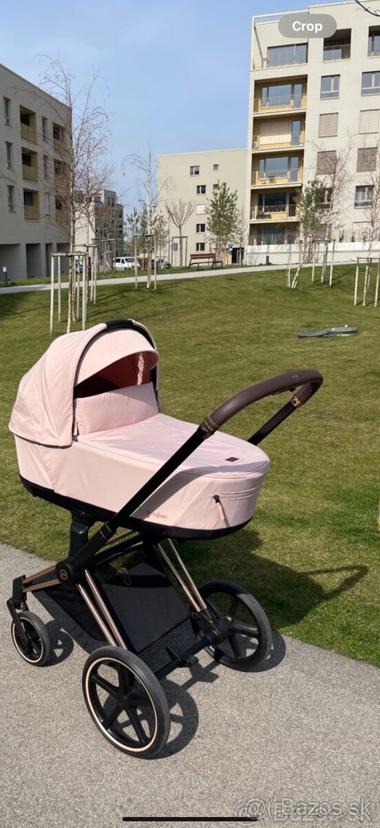DVOJKOMBINÁCIA CYBEX PLATINUM PRIAM PINK ROSEGOLD