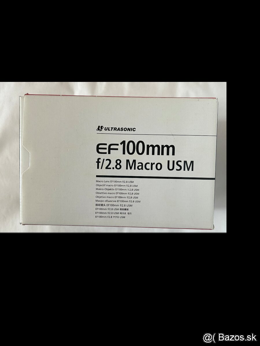 Canon EF 100 mm f/2.8 Macro USM