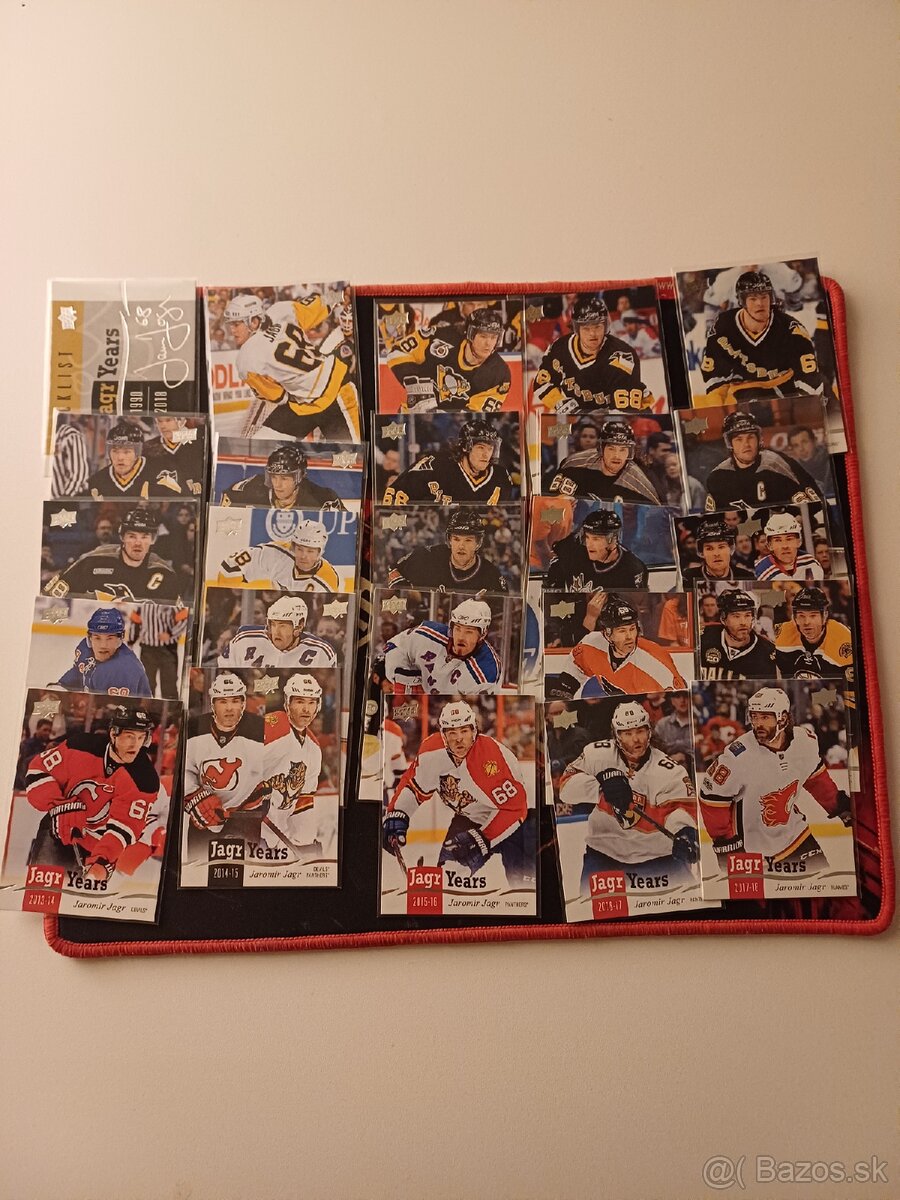 Hokejove karty / kartičky Jaromir Jagr