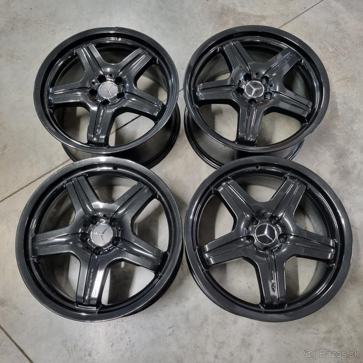 Hliníkové Mercedes disky 5x112 R20 10J ET46