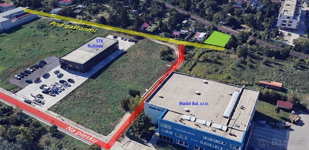 Na predaj - pozemok, Pod gaštanmi, Bratislava II