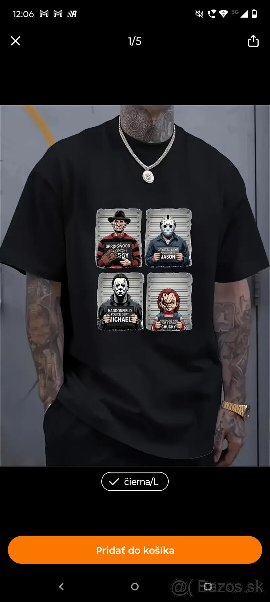 Tri pánske tričká z temu