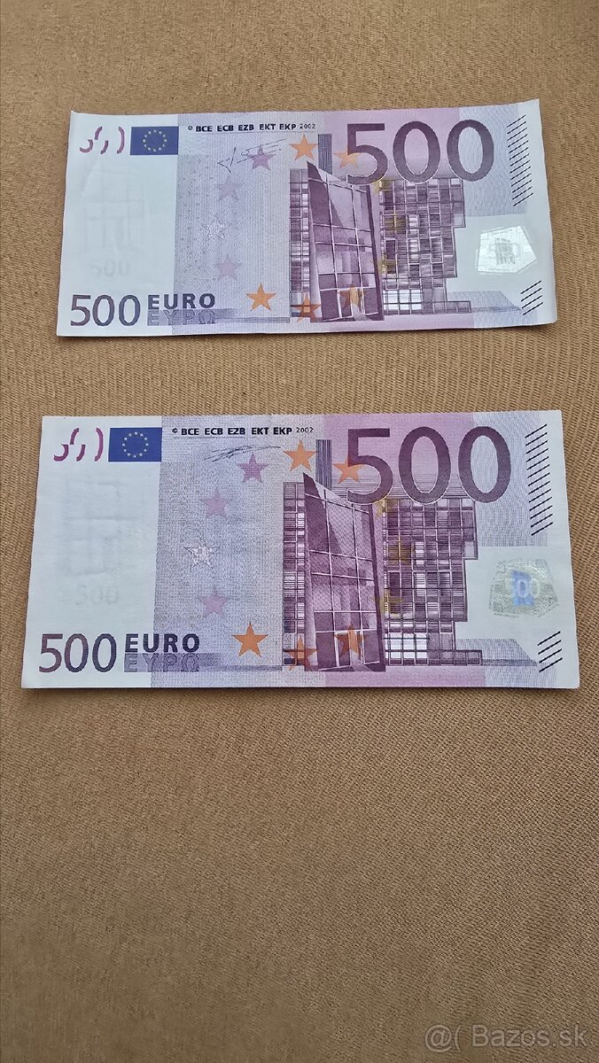 Bankovka 500€