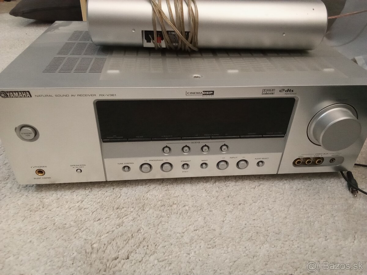 Predám zosilovač Yamaha rx v361 spolu s reproduktormi
