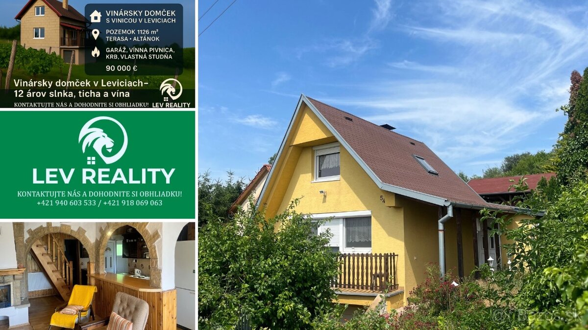 Krásna chata s veľkým pozemkom