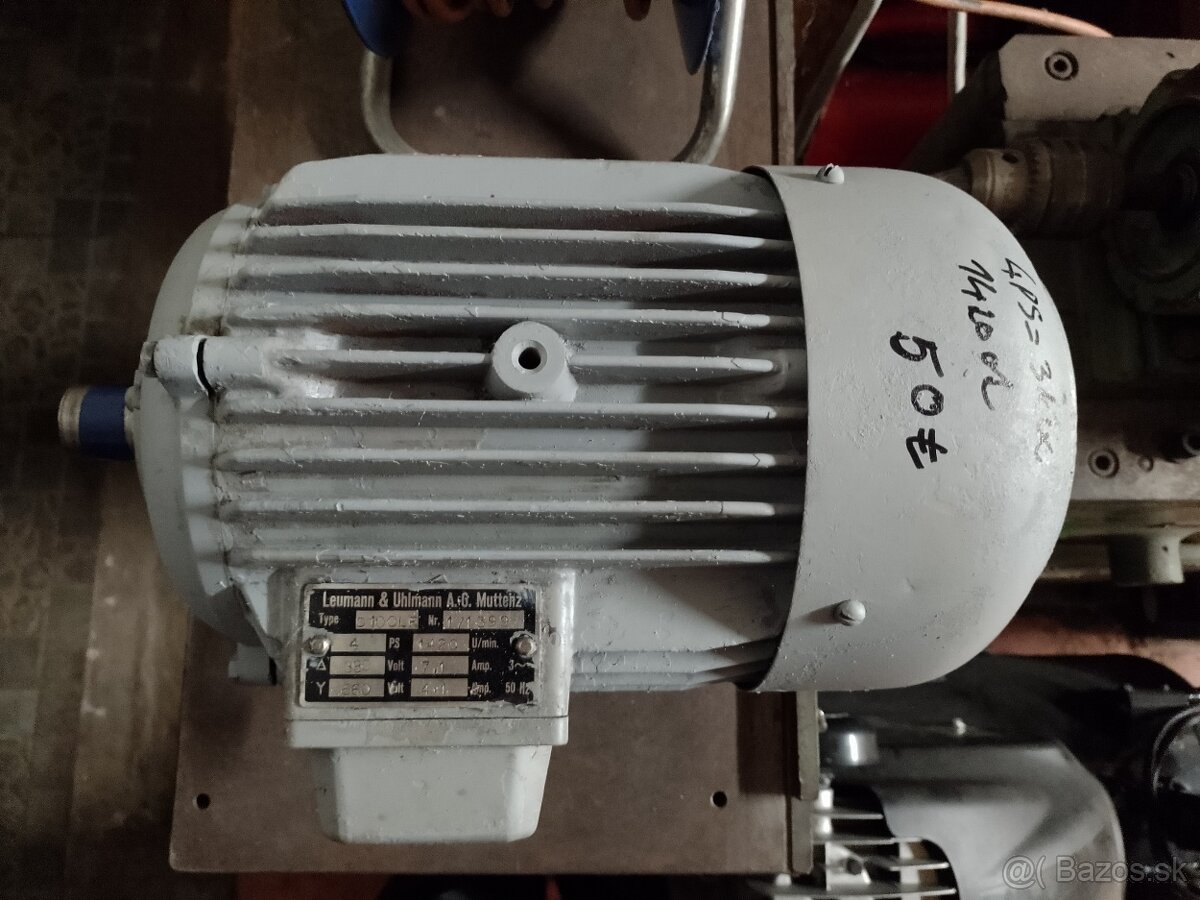 Predam 3kw elektromotor.