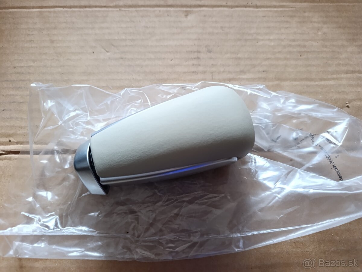 Radiaca páka Volvo, béžová, chrómovaná